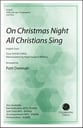 On Christmas Night All Christians Sing SATB choral sheet music cover